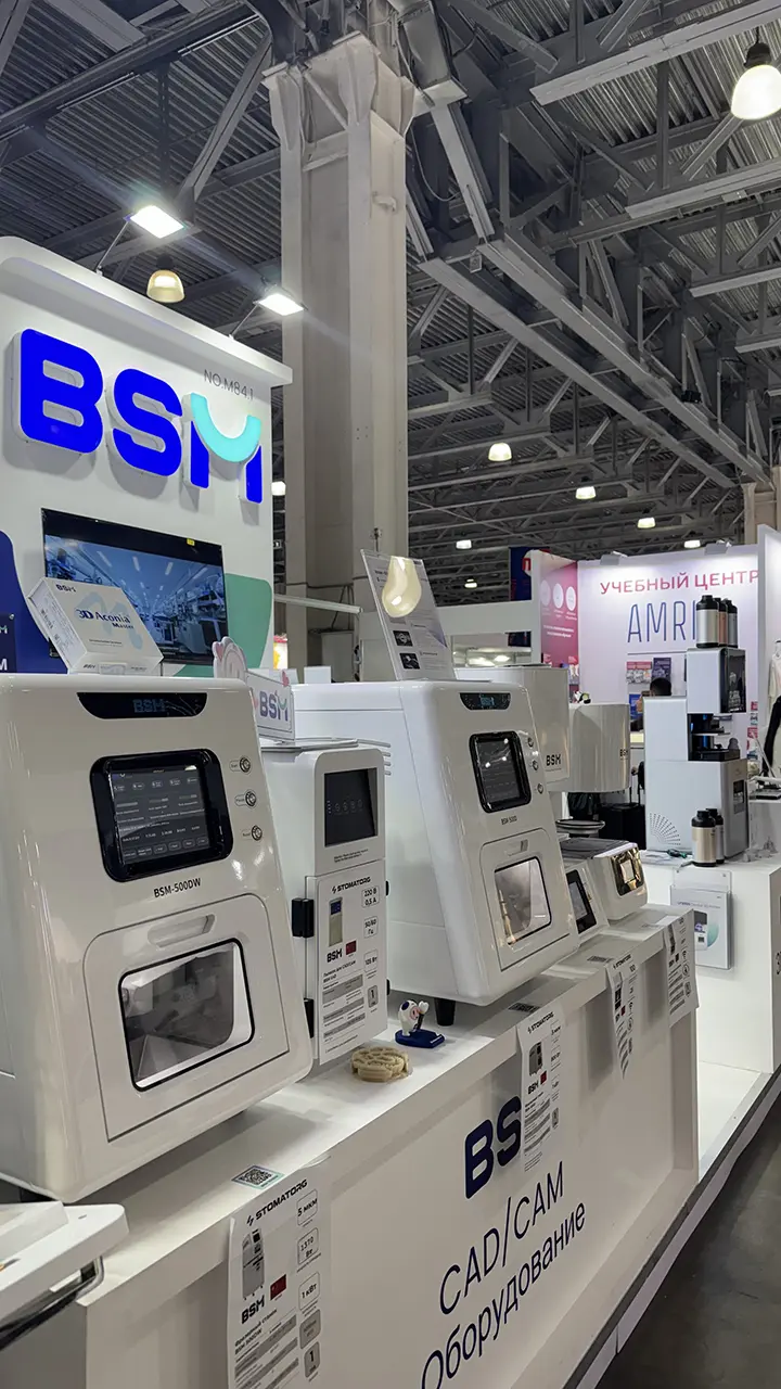 BSM Dental exhibition stand